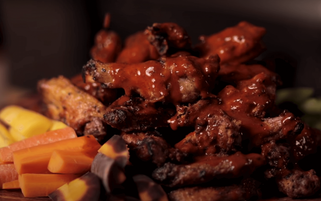 Alitas con Salsa Búfalo & Mango Habanero