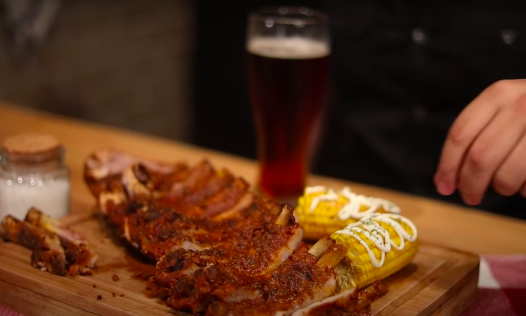 Costillas con sazón casero