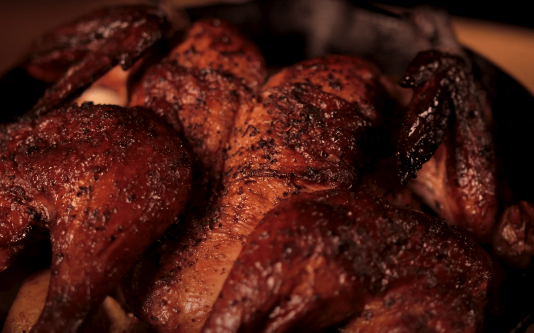 Pollo Horneado y Ahumado