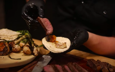 Picanha y tuétanos toreados