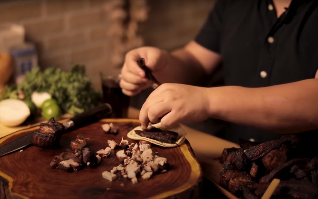 Chicharrón y carnitas de Panceta