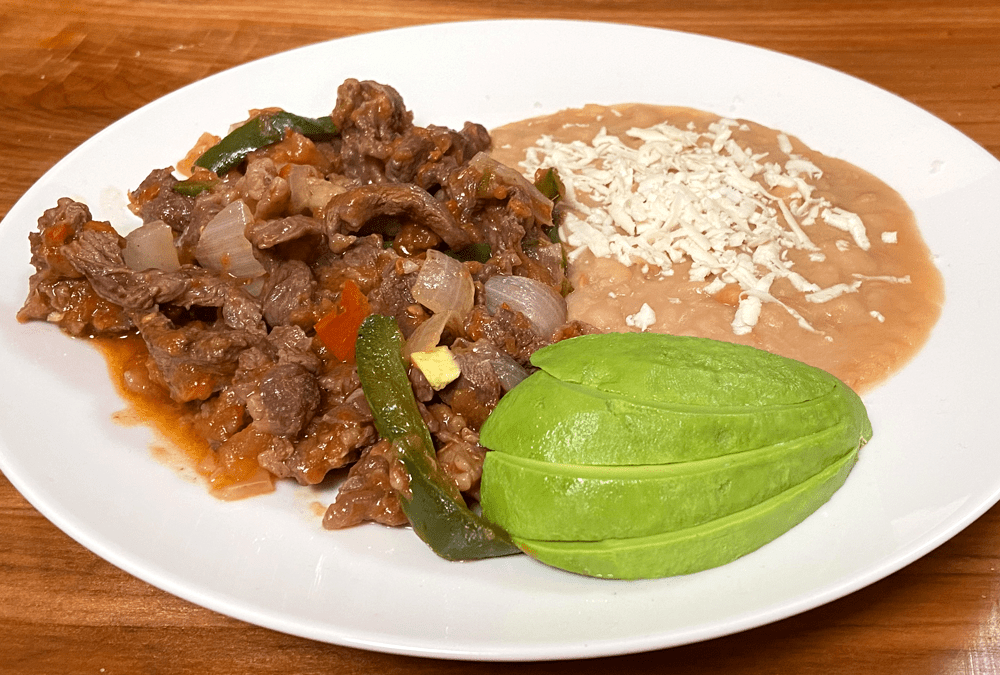 Bistec a la mexicana