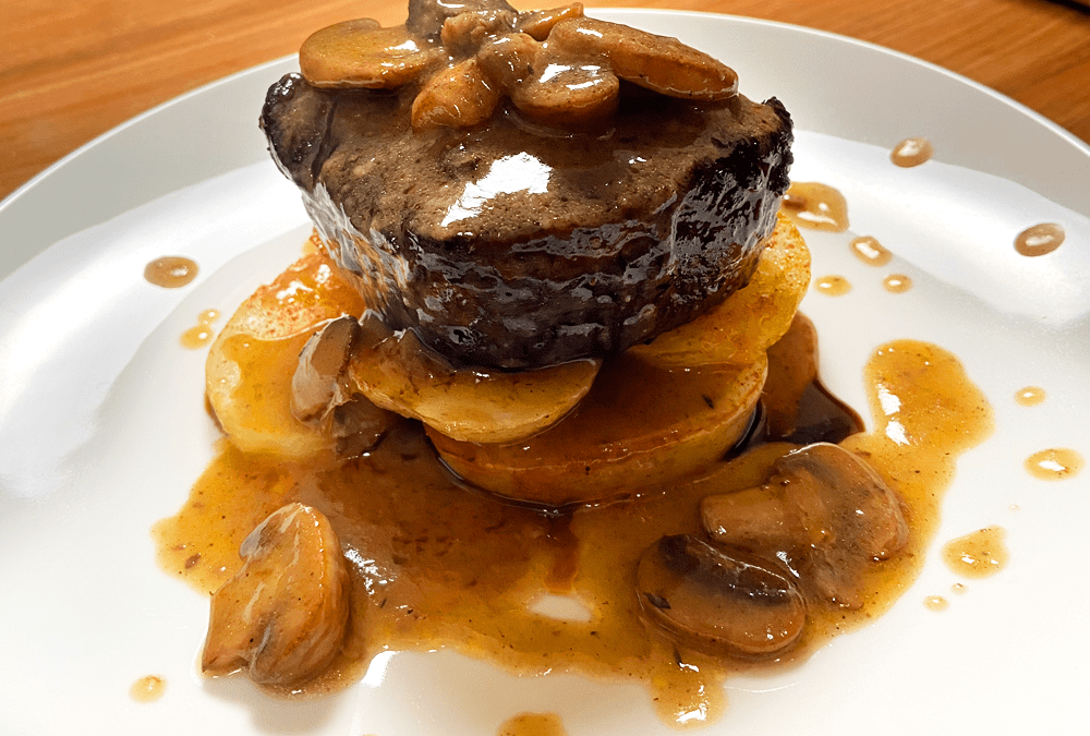 Ojo de Rib Eye con Salsa de Tuétano