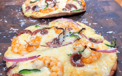 Pizza en Air Fryer