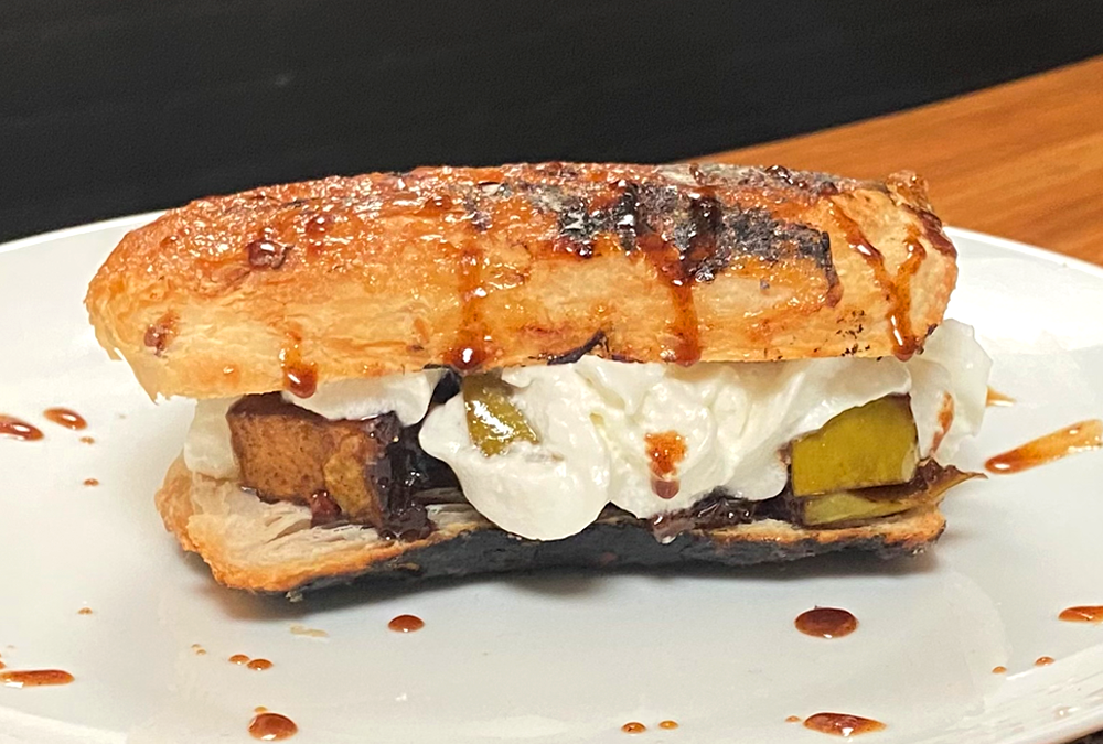 Postre a la parrilla