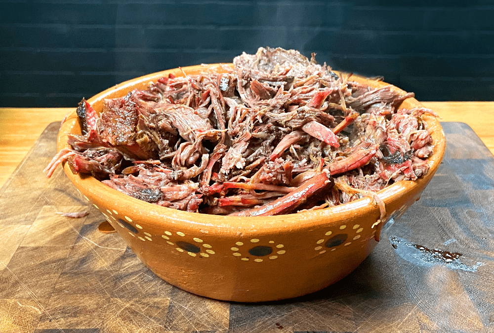 Barbacoa rápida con consomé