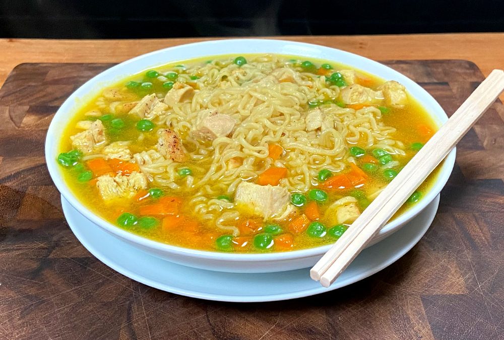 Maruchan con Pollo