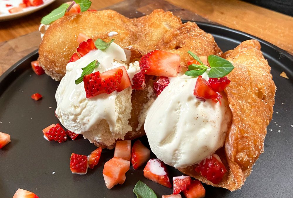 Tacos de helado