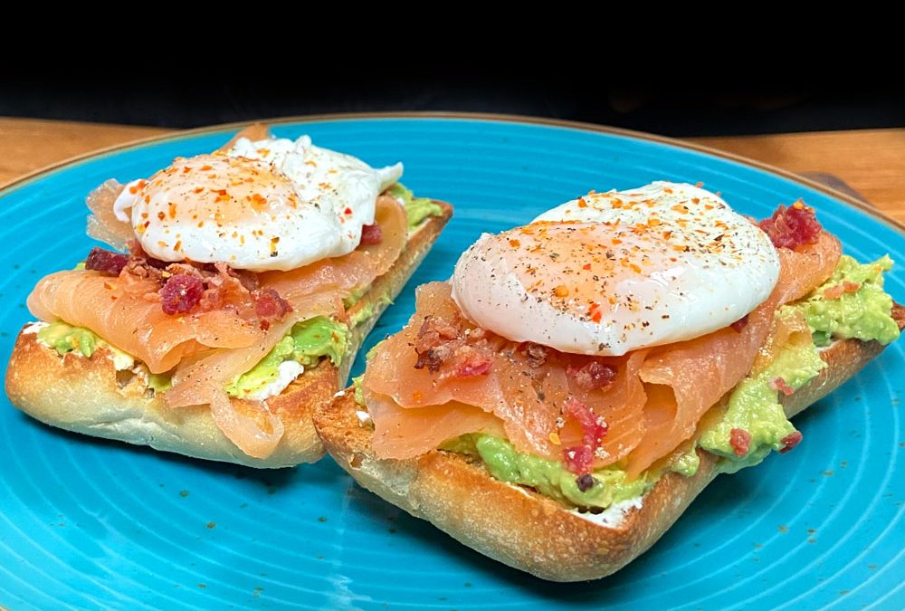 Desayuno de reyes – Salmon Toast