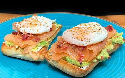 Desayuno de reyes – Salmon Toast