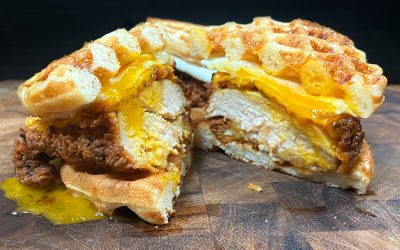 Chicken Waffle Sándwich