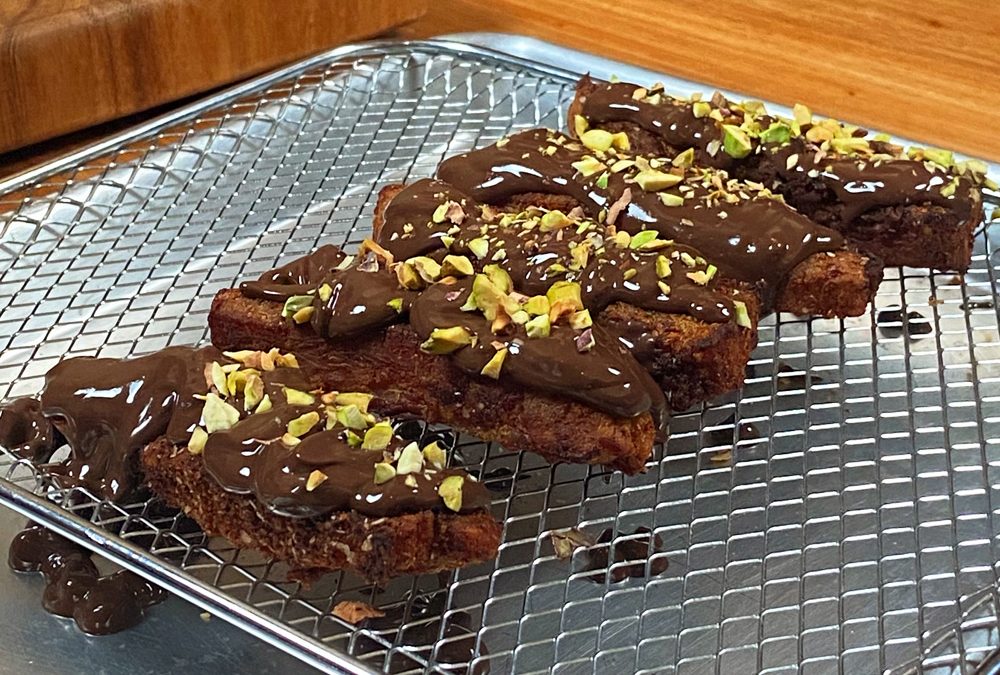 Chicharrón con chocolate