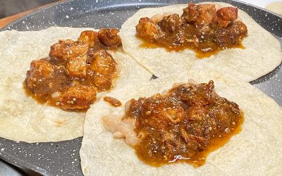 Chicharrón en salsa