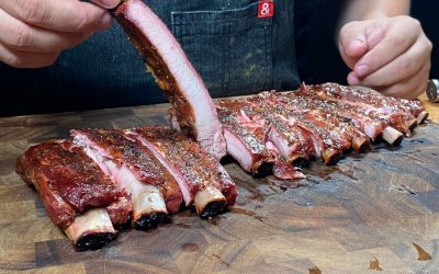 Costillas BBQ con Salsa de Ocean Spray