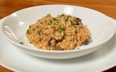 El Arroz Más Rico – Risotto Con Champiñones