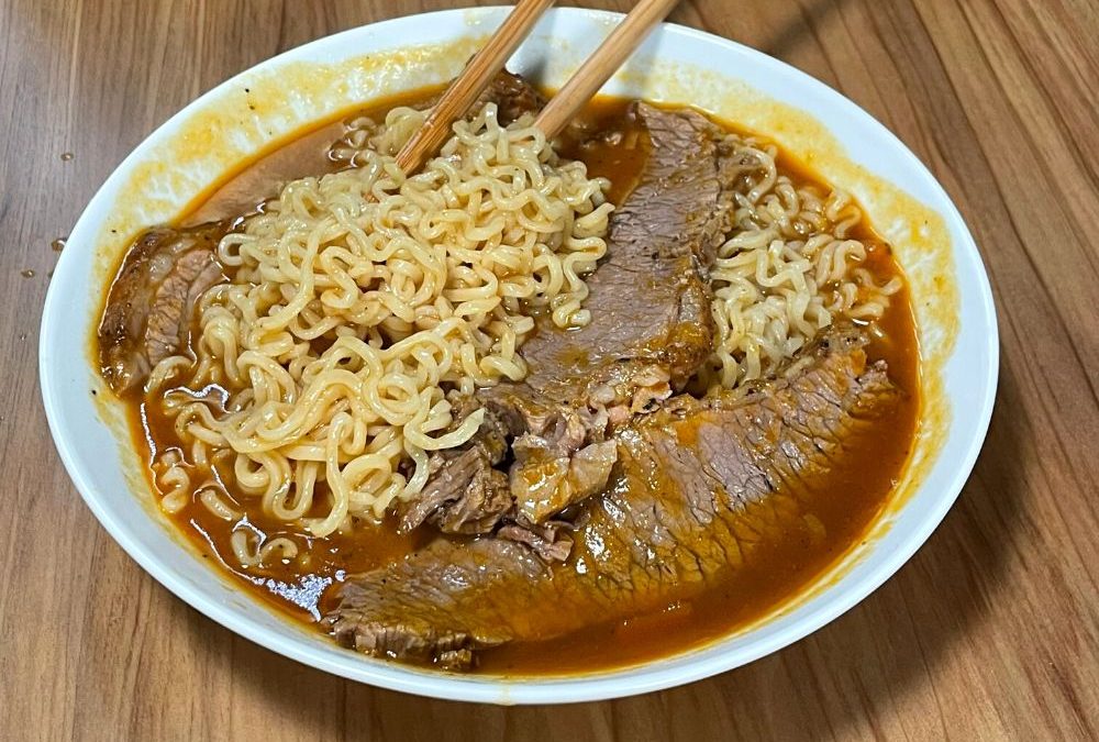 Maruchan con Brisket 🍜