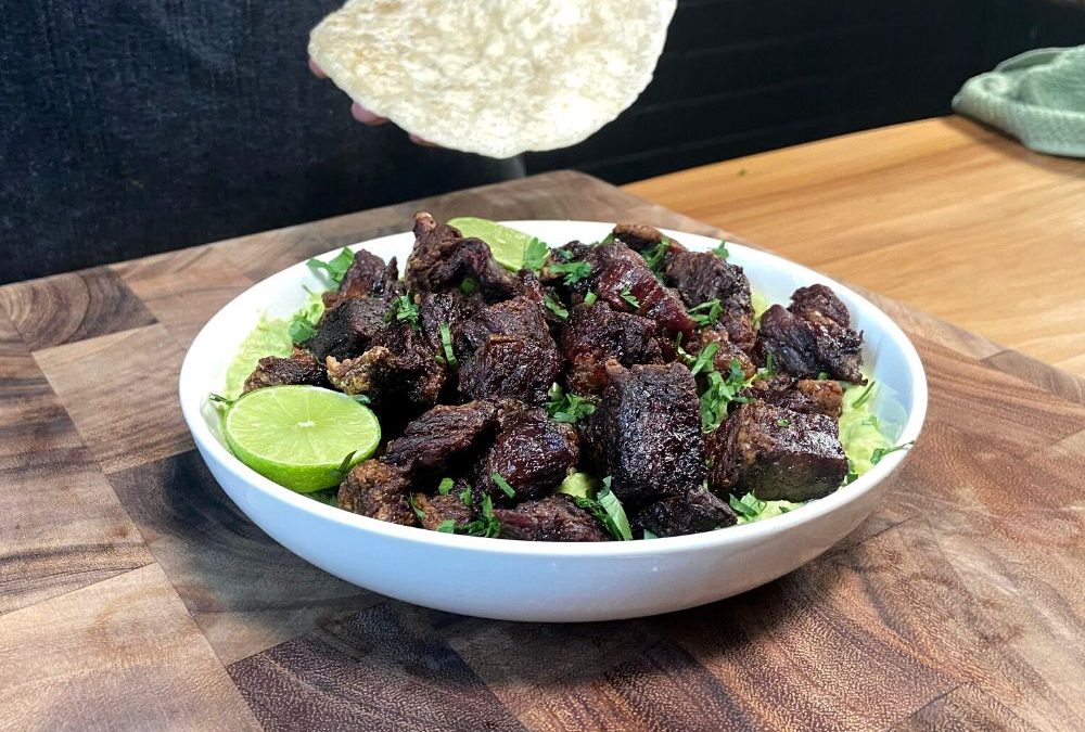 Chicharrón de Falso Rib Eye en la Freidora de Aire 🔥