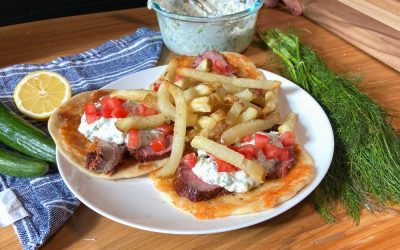 Carne Ahumada en Gyros 🌯