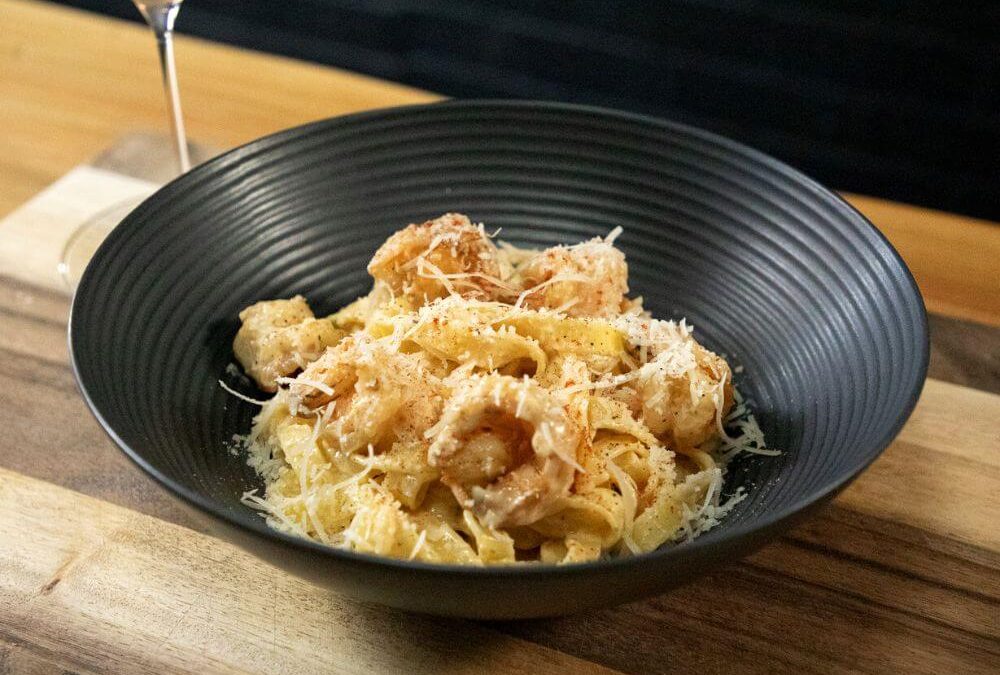 Pasta con Camarones 🍤🍝