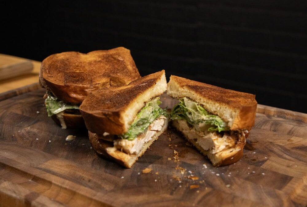 Sándwich Caesar con Pollo 🥪🥙