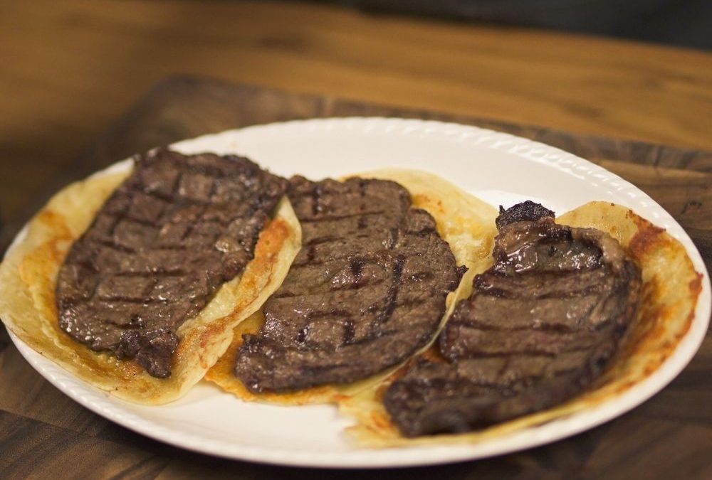 Gaoneras de Rib Eye Wagyu 🥩🌮 