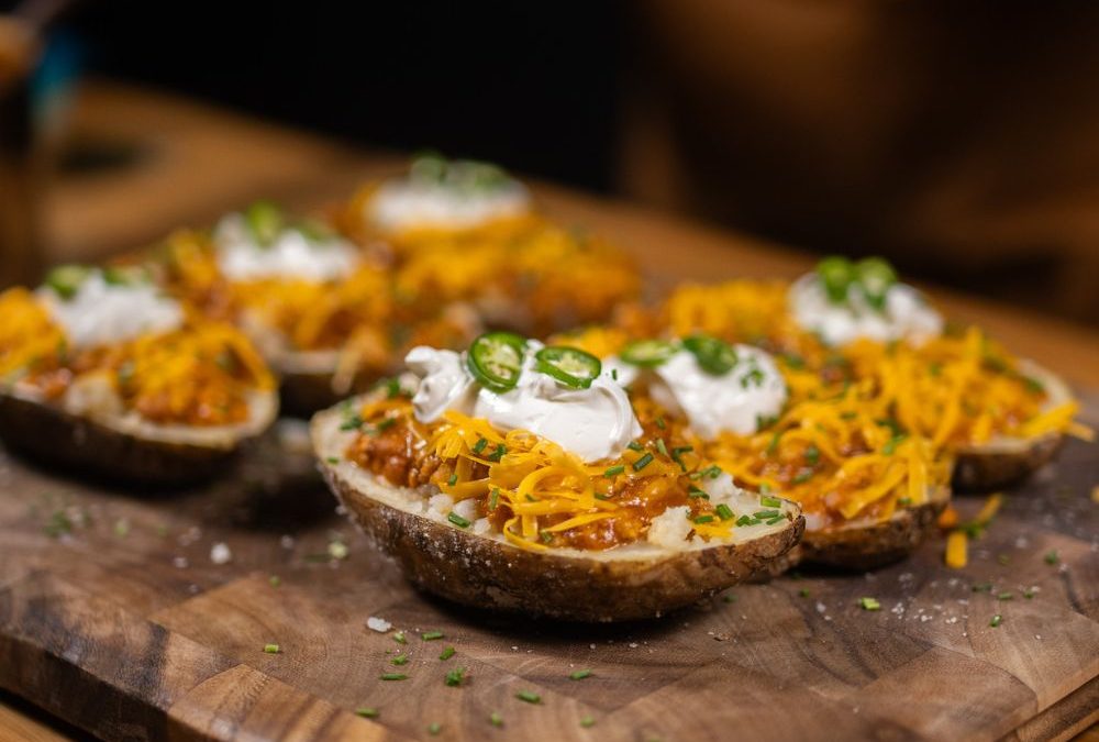 Papa Horneada con Chili Casero 🥔🔥
