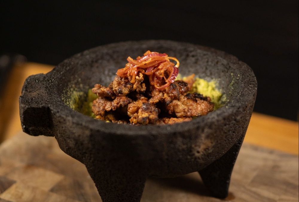 Molcajete de Mollejas al Carbón 🔥