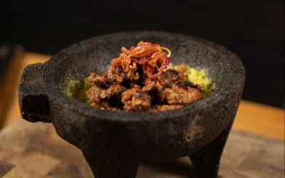 Molcajete de Mollejas al Carbón 🔥