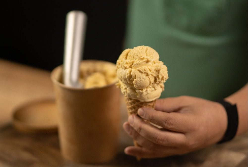 Helado de Mazapán 🥜🍨