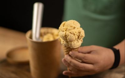 Helado de Mazapán 🥜🍨