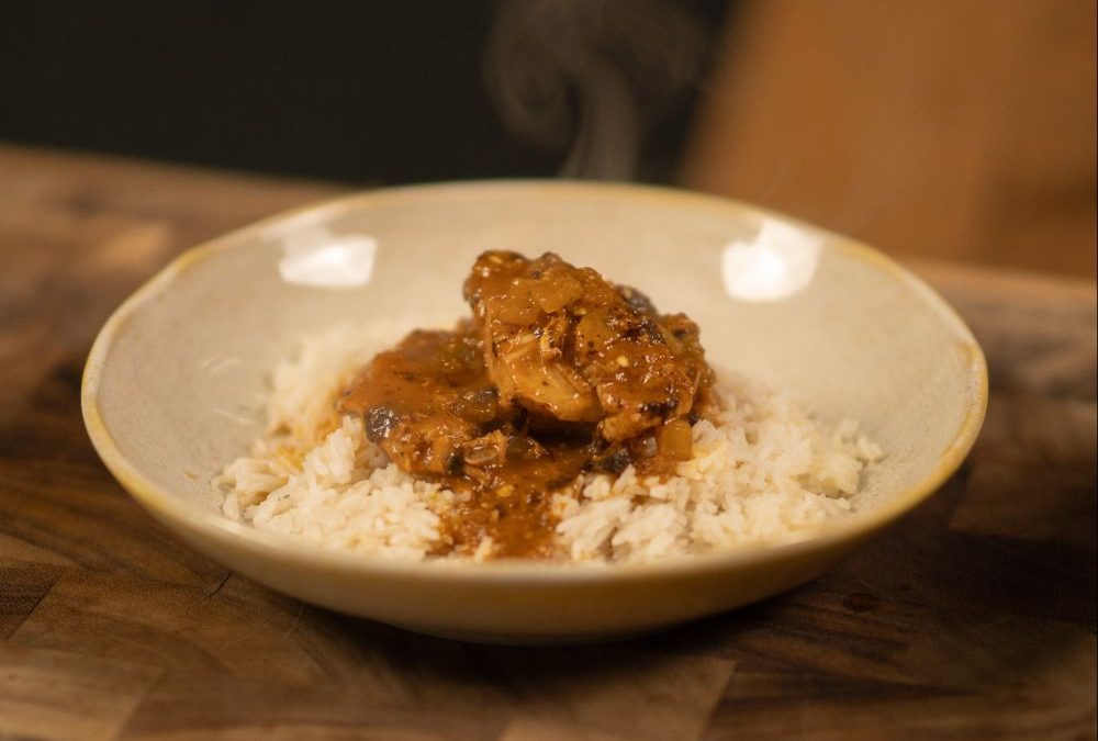 Pollito en Salsa en el Disco 🍗
