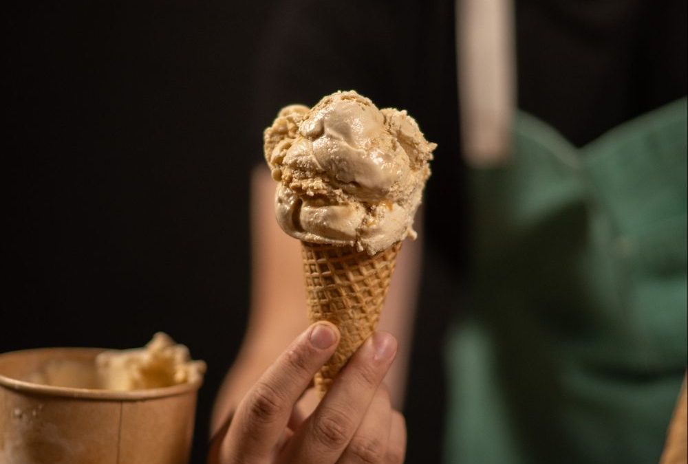 Helado Casero Sabor Palomitas 🍿
